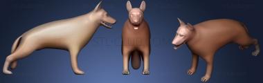 3D model German Shepherd143 (STL)